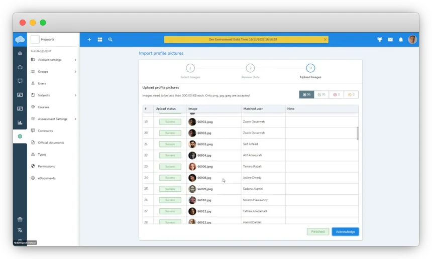 upload-profile-pictures Edunation API
